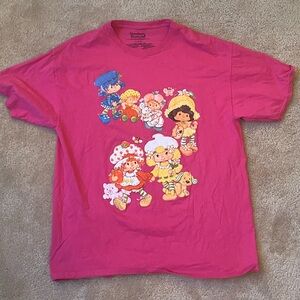 pink strawberry shortcake tshirt